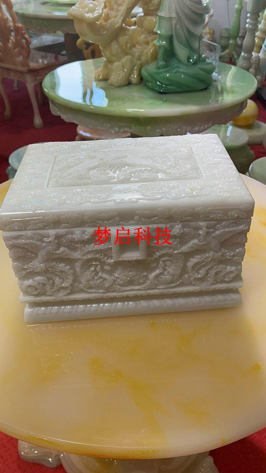 仿玉棺材、寿材、骨灰盒系列