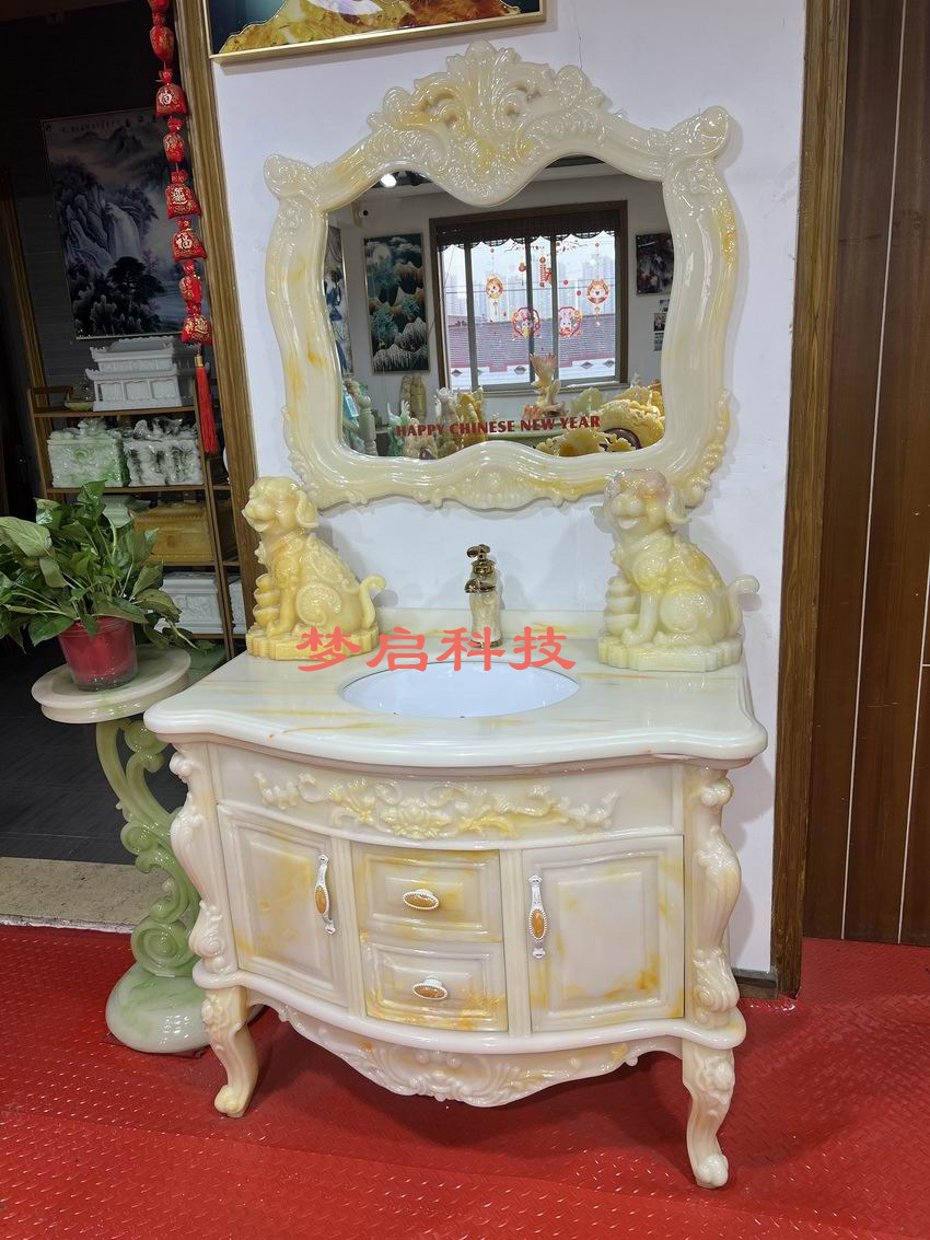 仿玉洁具、卫浴、浴室柜、电视柜系列